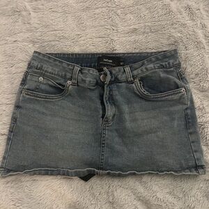 Rue21 Classic Blue Denim Mini Skirt